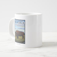 Bison Scene - Delta Junction, Alaska