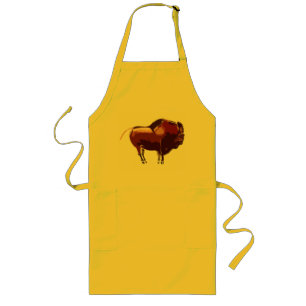 Bison-Schürze Lange Schürze