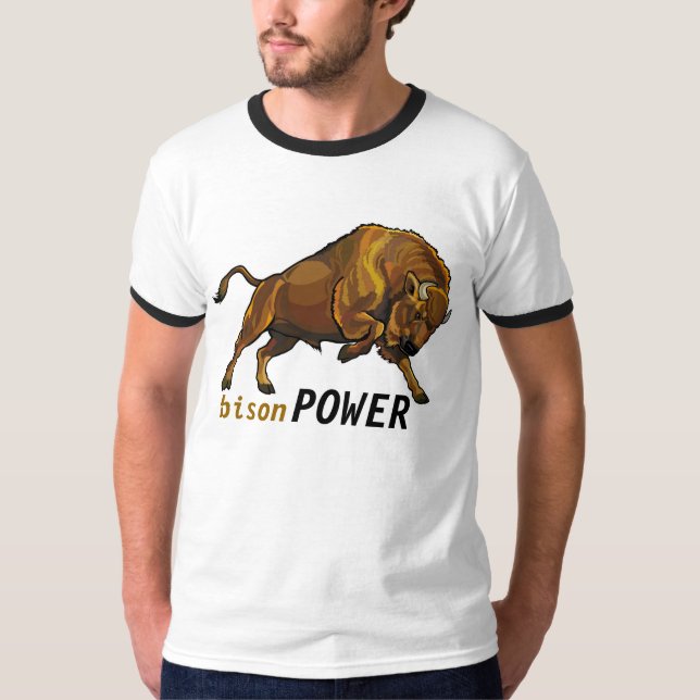 Bison T-Shirt (Vorderseite)
