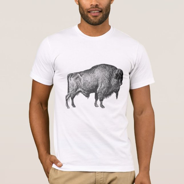 Bison T-Shirt (Vorderseite)