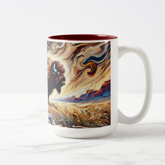 Bison Tasse (Rechts)