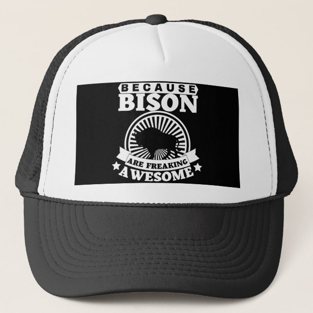 BISON TRUCKERKAPPE (Vorderseite)