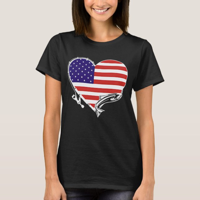 Bison, USA T-Shirt (Vorderseite)