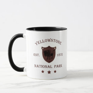 Bison Yellowstone Nationalpark Tasse