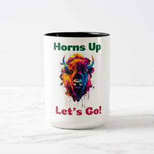 Bison Zweifarbige Tasse