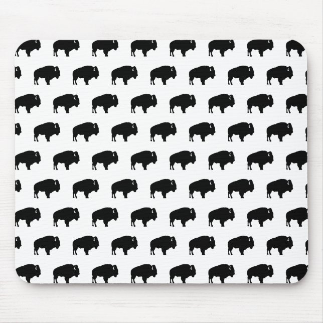 Bisonmuster Mousepad (Vorne)