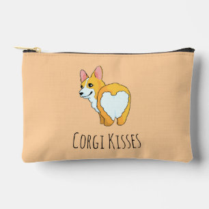 'Bisous de Corgi' Sac de Maquillage Drôle pour Amo