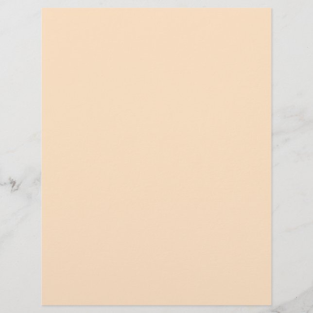 Bisque (feste Farbe) Briefbogen (Vorderseite)