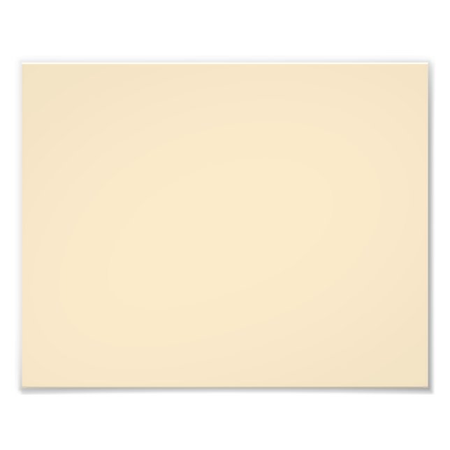 Bisque (feste Farbe) Fotodruck (Vorne)