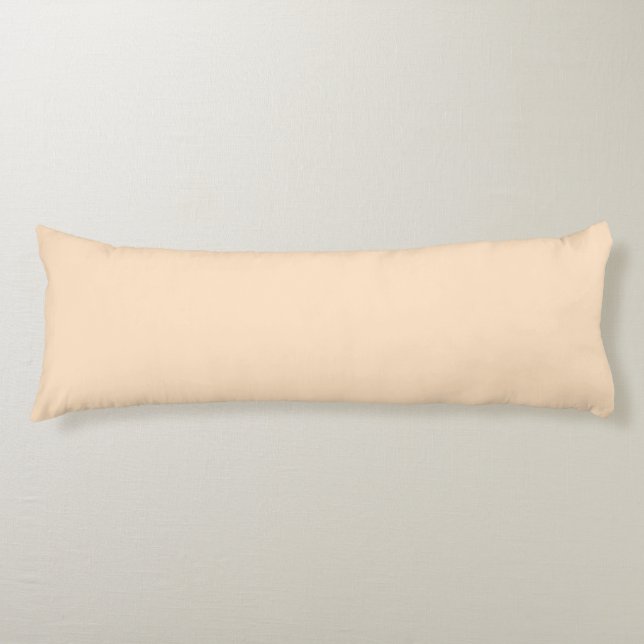 Bisque (feste Farbe) Seitenschläferkissen (Vorderseite)