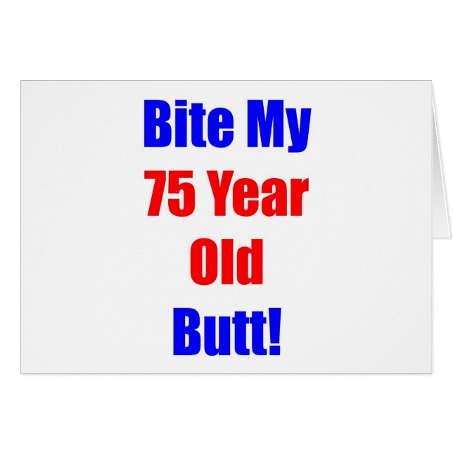 Biss 75 mein Hintern (Vorderseite (Horizontal))