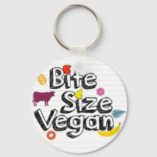 Biss-Größen-veganer Schlüsselanhänger-neues Lo Schlüsselanhänger