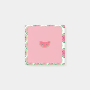Biss in die Wassermelone Post-it Klebezettel
