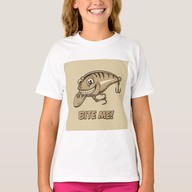Biss mich! T - Shirt Fang (Vorderseite)