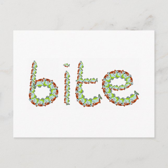 Biss Postkarte (Vorderseite)