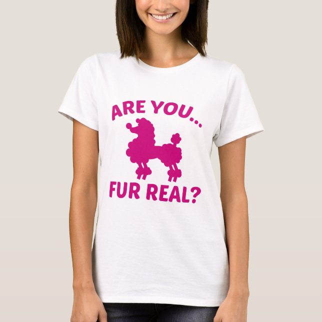 Bist du echt? T-Shirt (Vorderseite)