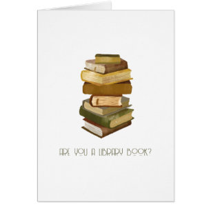 Bist du ein Bibliotheksbuch? Vintage Valentine