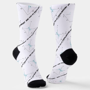 Bist du in Equilibrium? Kurve der Nachfrage nach A Socken