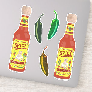 Bist du Kitten? Niedliche Katzenwürze Salsa Aufkleber