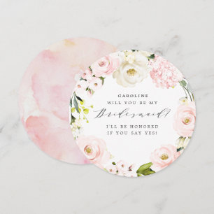Bist du meine Bridesmaid? Blässe Einladung