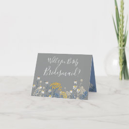 Bist du meine Bridesmaid? Vorschlag von Daisy Brid Karte