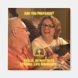 Bist du vorbereitet? Ewiger Lebensversicherungsmag Magnet