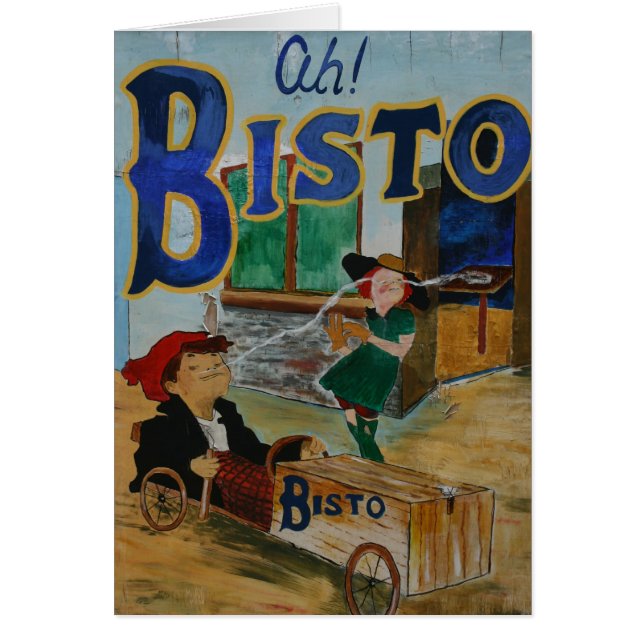 Bisto Vintages Plakat (Vorne)