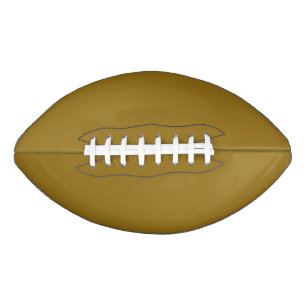 Bistre-Braun (einfarbig) Football
