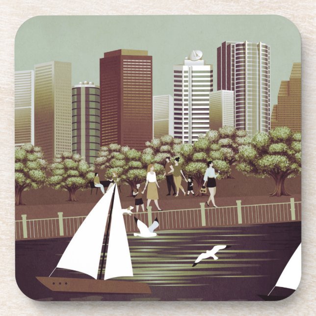 Bistrouette Getränkeuntersetzer (Vorderseite)