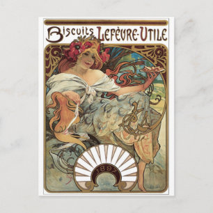 Bisuits Lefevre-Utile Postkarte