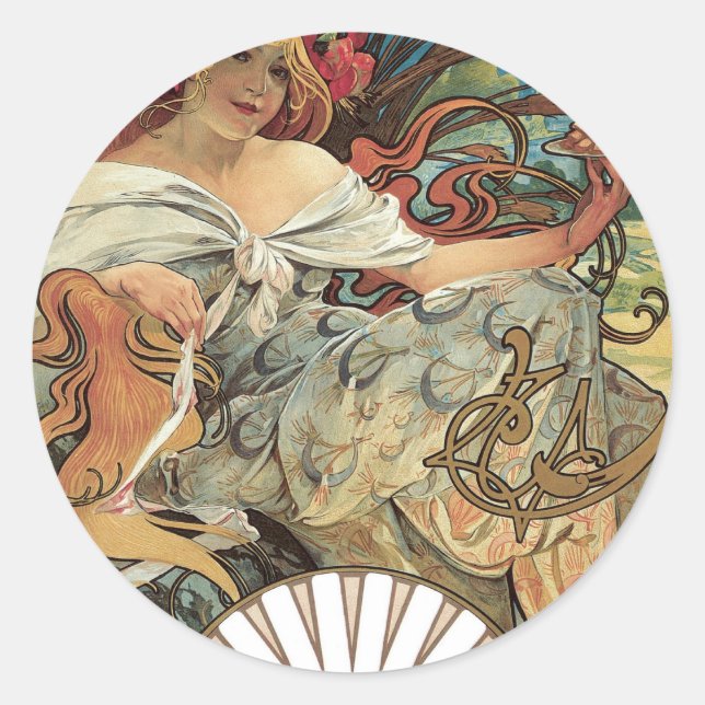 Bisuits Lefevre-Utile Runder Aufkleber (Vorderseite)