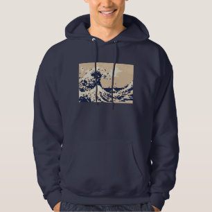Bit-Pixel-Kunst des Pixel-Tsunami-8 Hoodie