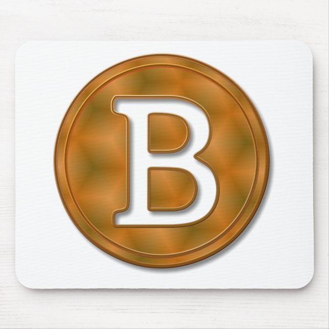 Bitcoin 15 mousepad (Vorne)
