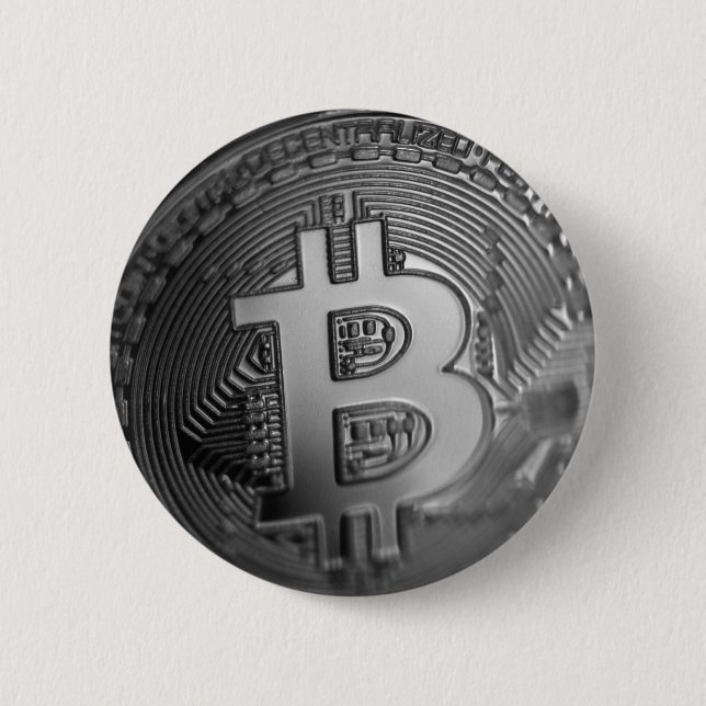 Bitcoin 16 button (Vorderseite)
