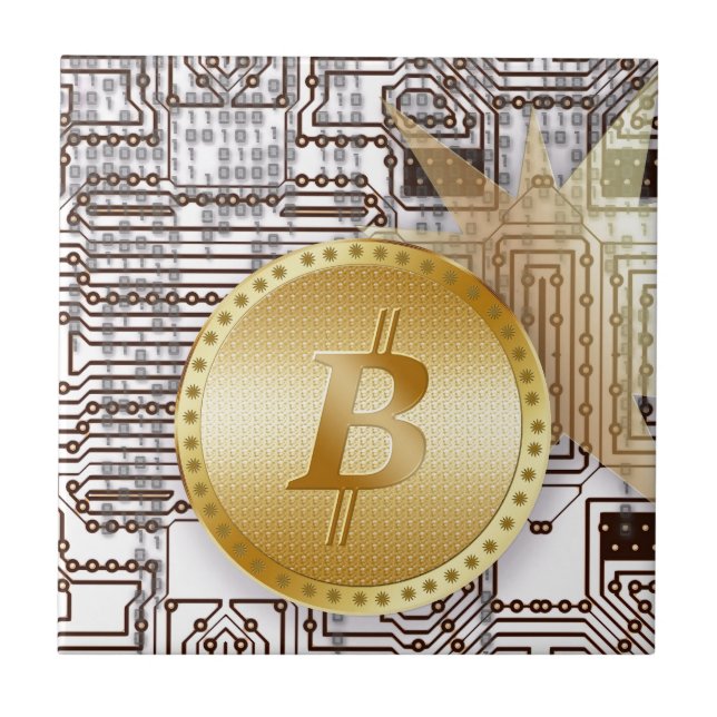 Bitcoin 18 fliese (Vorderseite)