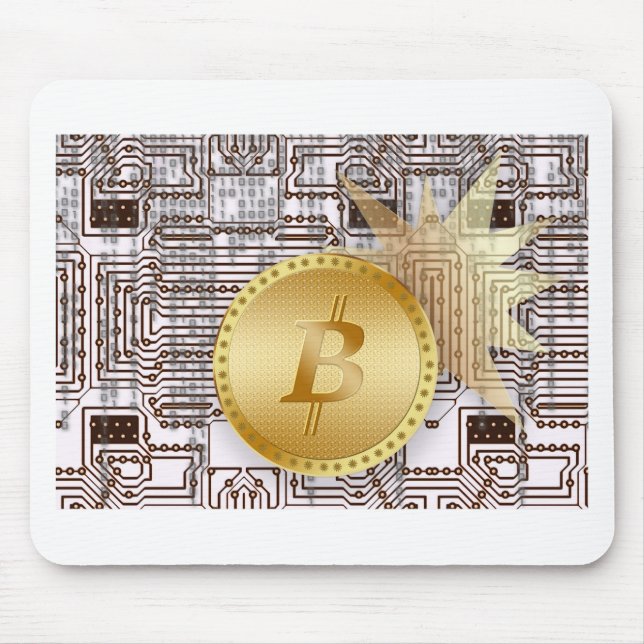 Bitcoin 18 mousepad (Vorne)
