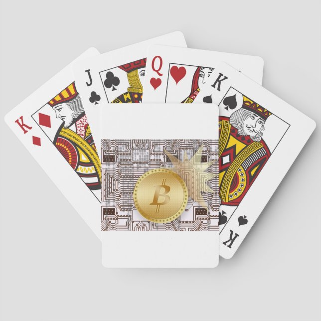 Bitcoin 18 spielkarten (Rückseite)