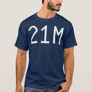 Bitcoin 21M Knappheit hartes Geld Cool BTC Crypto T-Shirt