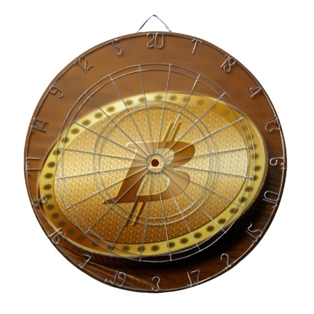 Bitcoin 2 dartscheibe (vorne)
