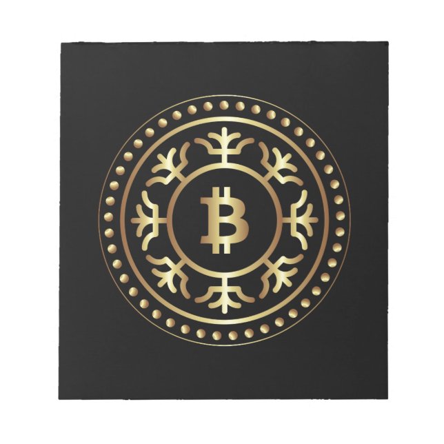 Bitcoin 2 notizblock (Vorderseite)