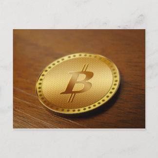 Bitcoin 2 postkarte