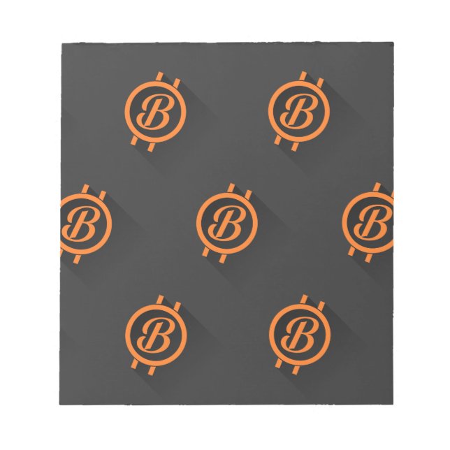 Bitcoin 3 notizblock (Vorderseite)
