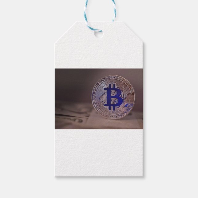 Bitcoin 8 geschenkanhänger (Vorderseite)
