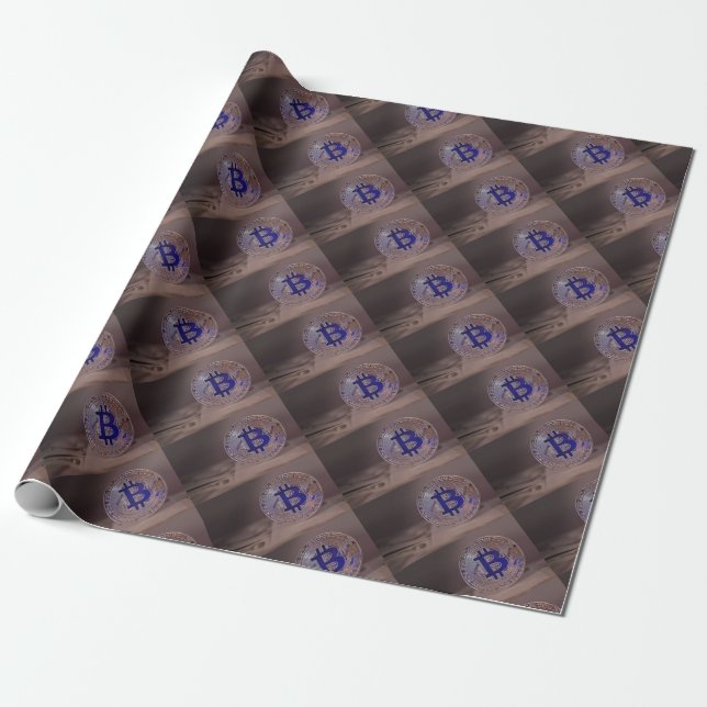 Bitcoin 8 geschenkpapier (Ungerollt)