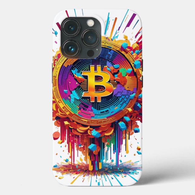 Bitcoin-Abbildung Case-Mate iPhone Hülle (Rückseite)
