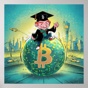Bitcoin-Abschluss Poster