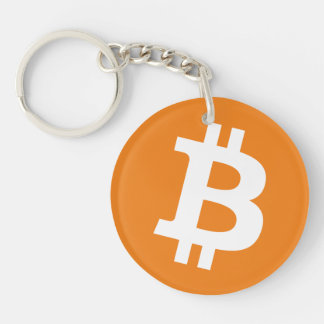 Bitcoin Acrylic Keychain Rep Schlüsselanhänger