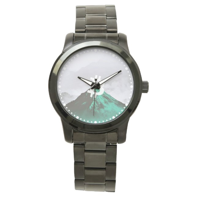 Bitcoin All-Time-High (ATH) Armbanduhr (Vorderseite)