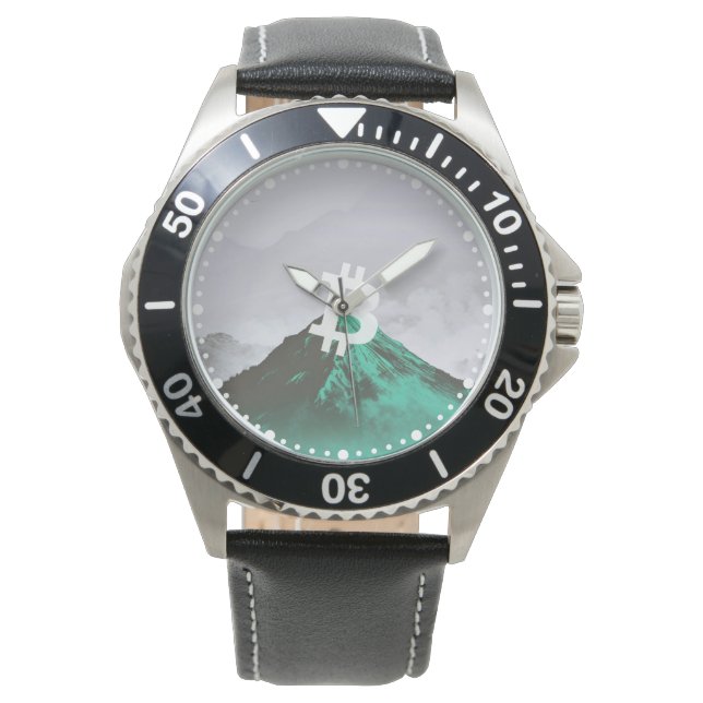 Bitcoin All-Time-High (ATH) Armbanduhr (Vorderseite)