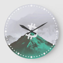 Bitcoin All-Time-High (ATH) Große Wanduhr